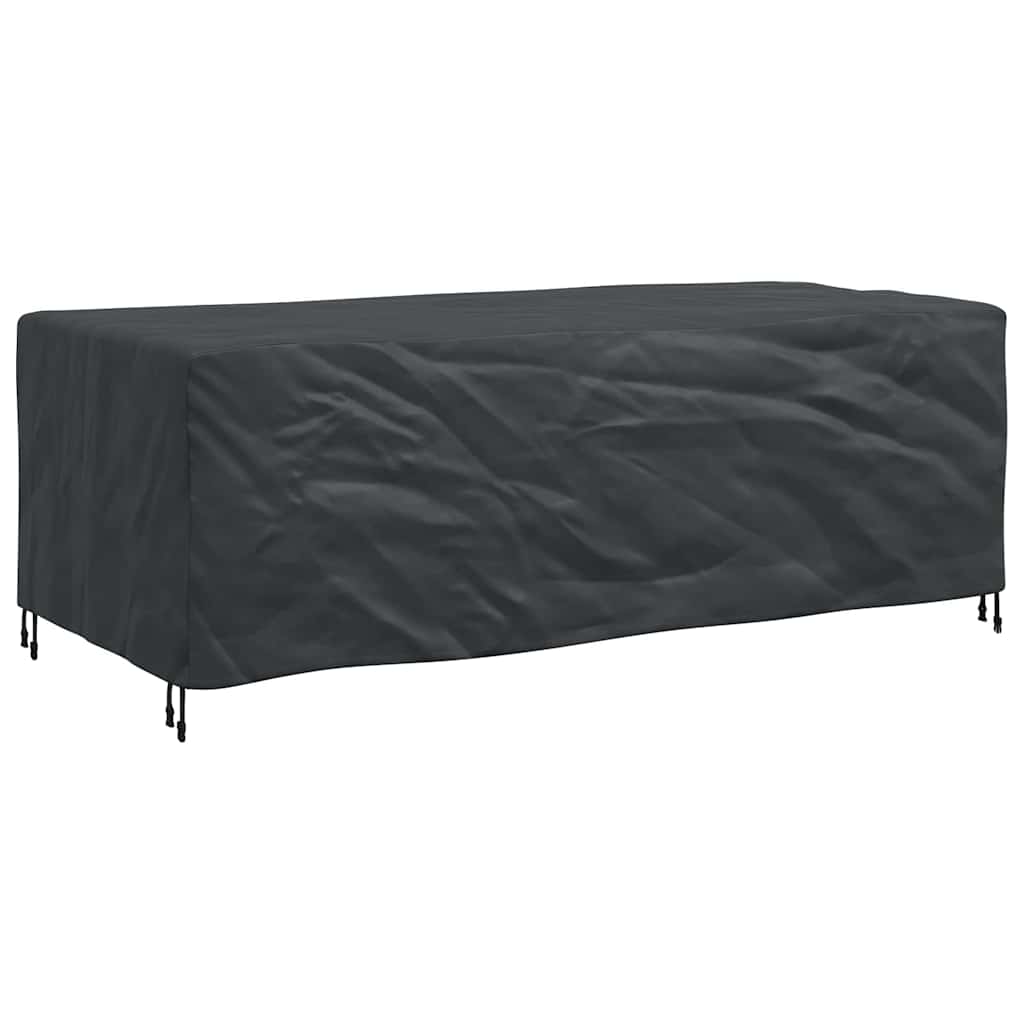 Outdoor Furniture Cover Black 220 x 110 x 70 cm 600D